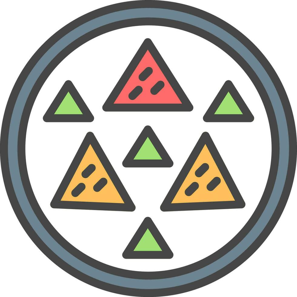 Nachos Vector Icon Design