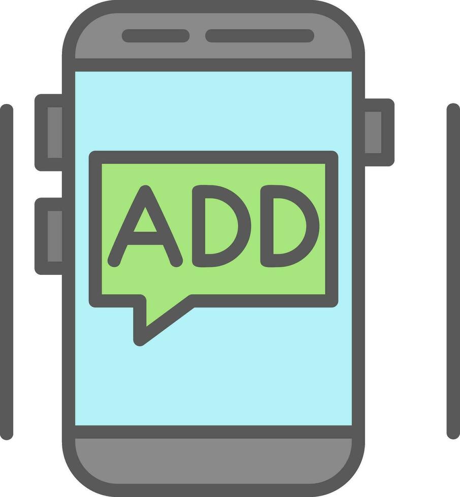 Mobile Vector Icon Design
