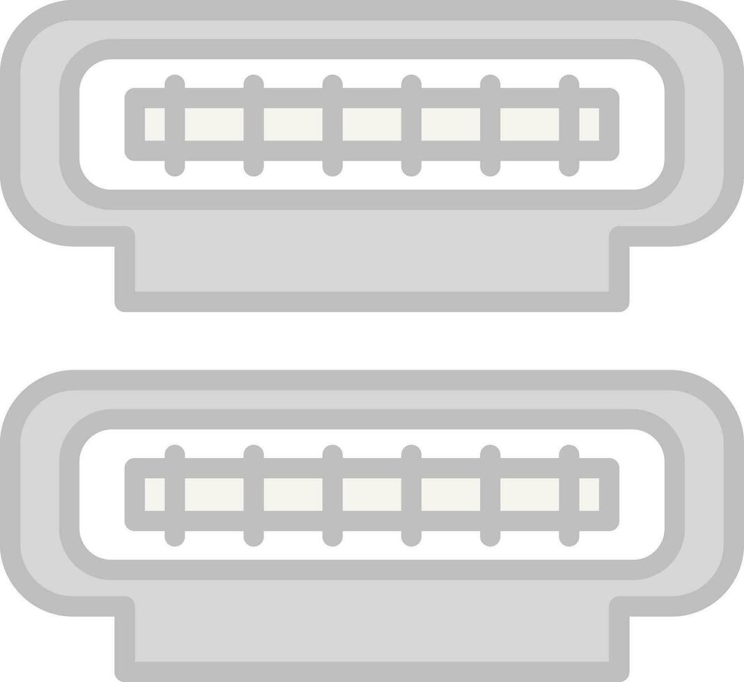 Hdmi port Vector Icon Design