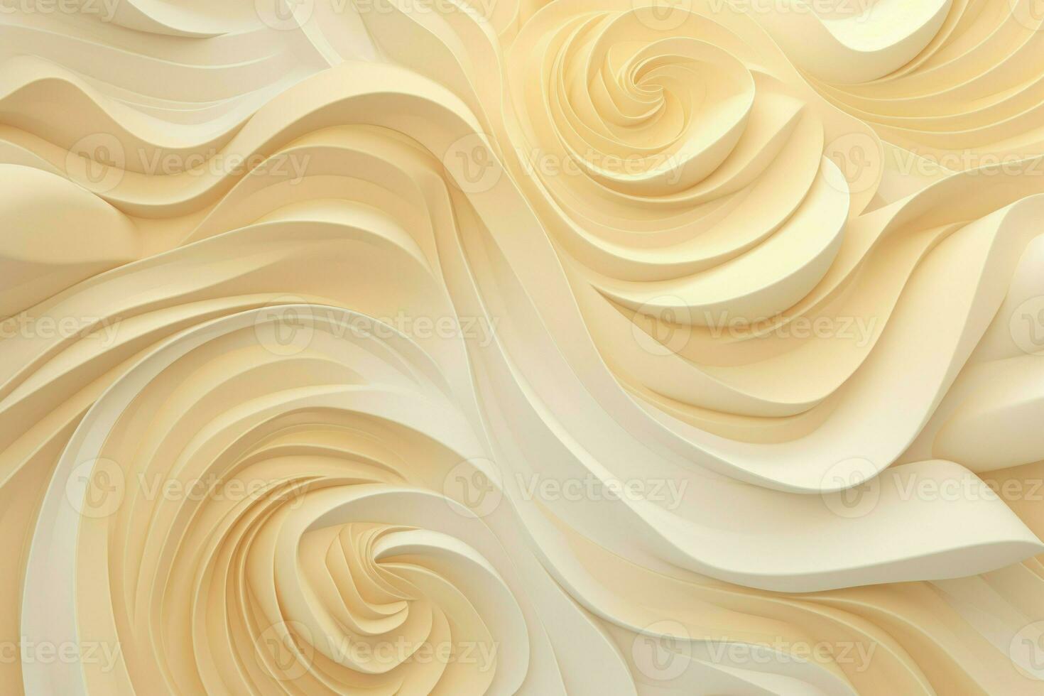 Luxurious abstract cream background. Generate Ai photo