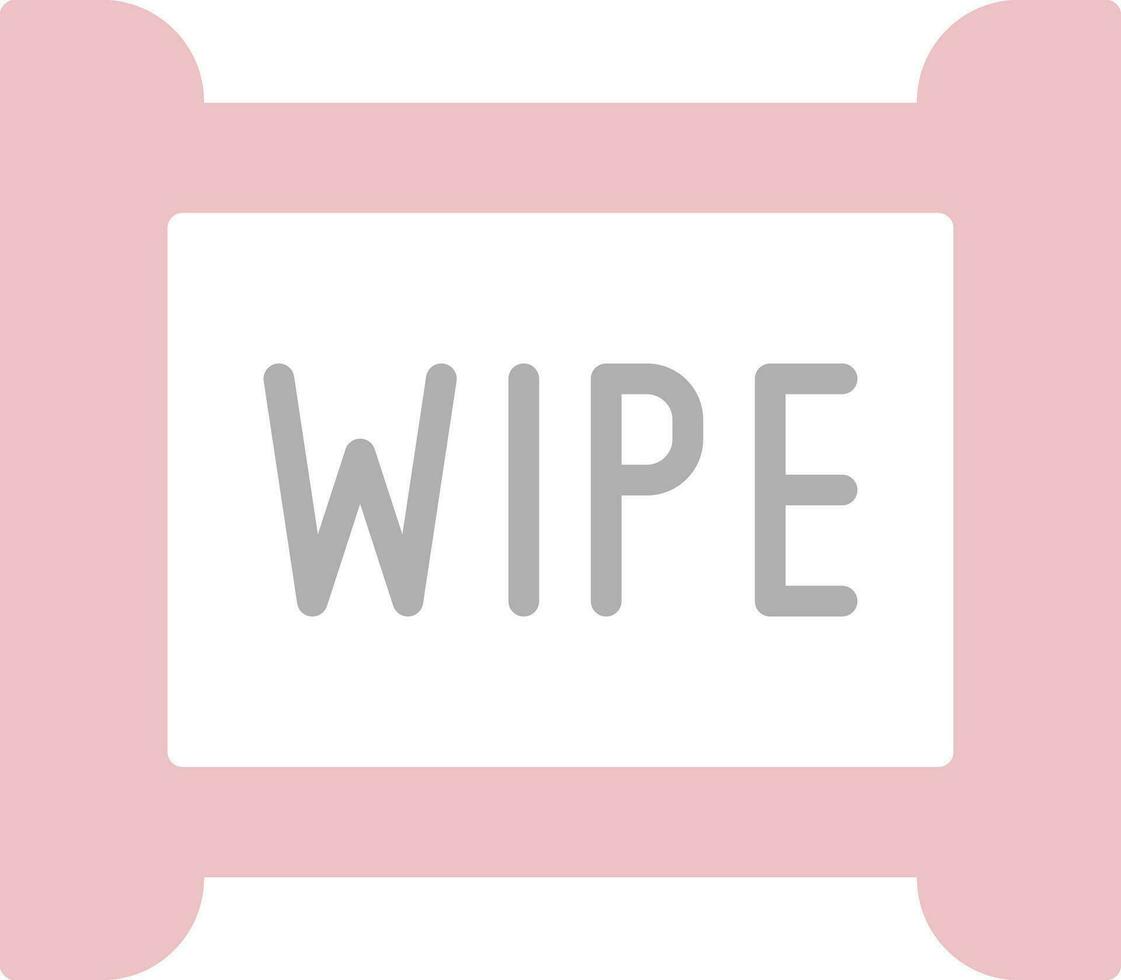 Makeup Wipes Vector Icon Design