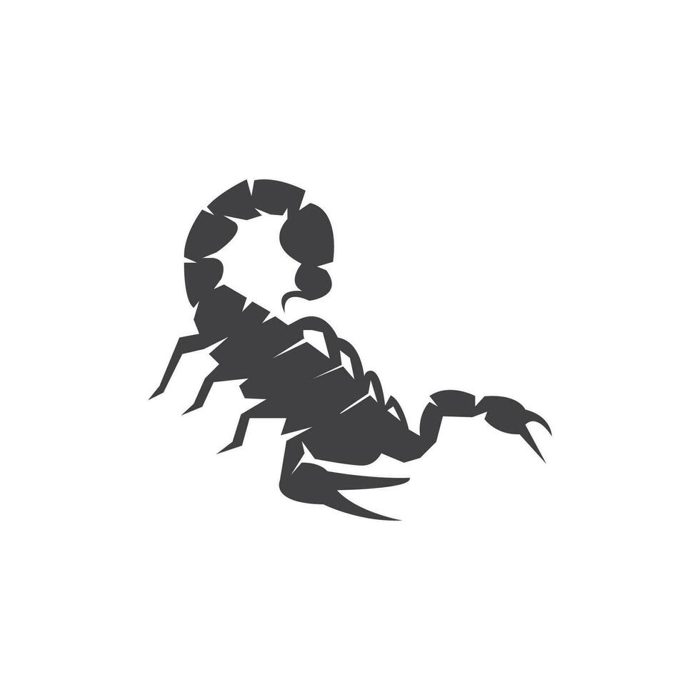 Scorpion icon and symbol vector template