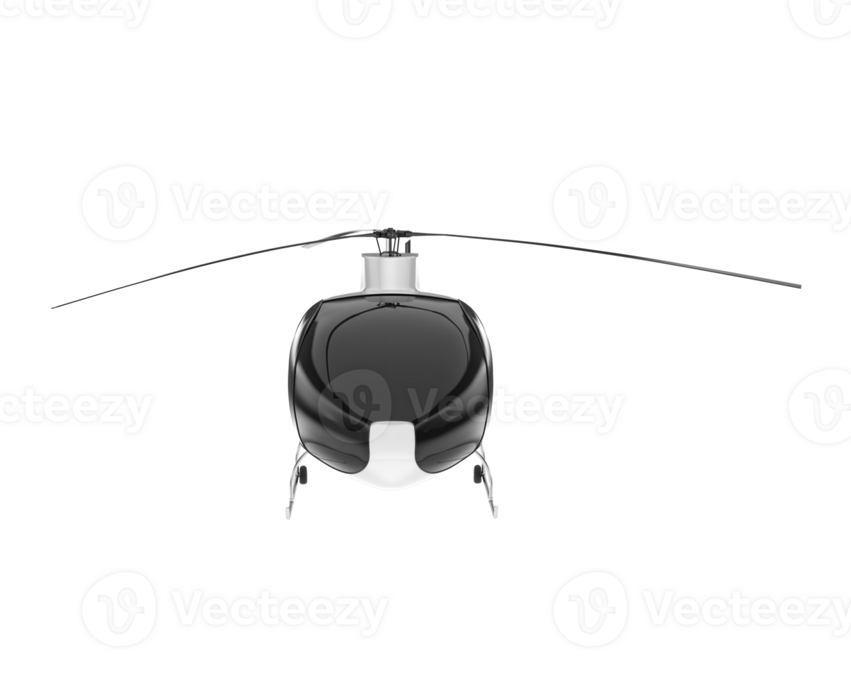 vit flygplan isolerat på transparent bakgrund. 3d tolkning - illustration png