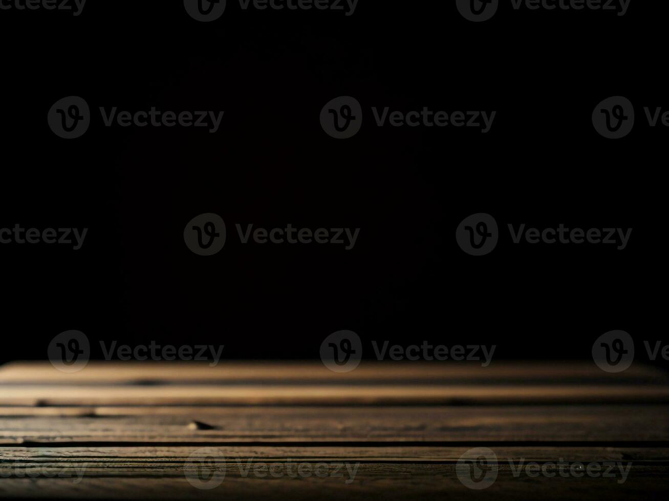 Wooden table and blur tropical beach background, product display montage. High quality photo 8k FHD AI generated