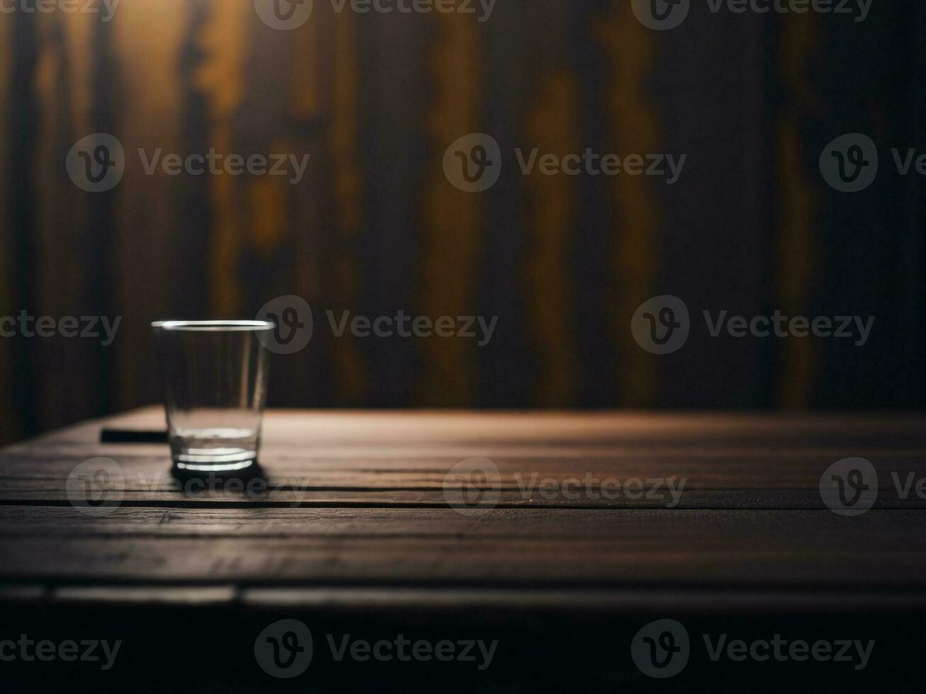 Wooden table and blur tropical beach background, product display montage. High quality photo 8k FHD AI generated