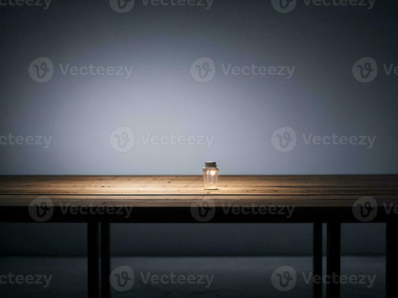 Wooden table and blur tropical white background, product display montage. High quality photo 8k FHD AI generated