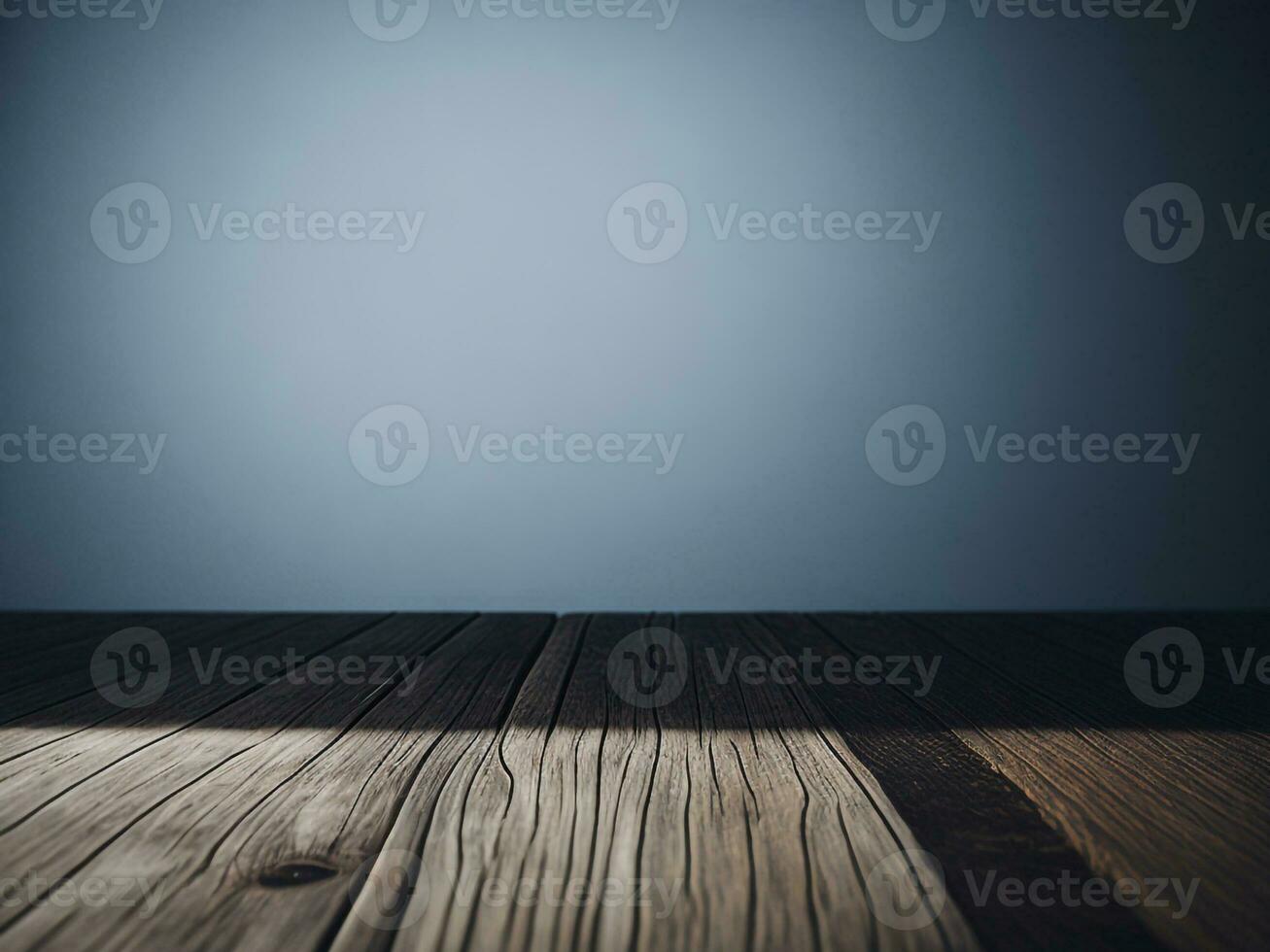 Wooden table and blur tropical white background, product display montage. High quality photo 8k FHD AI generated