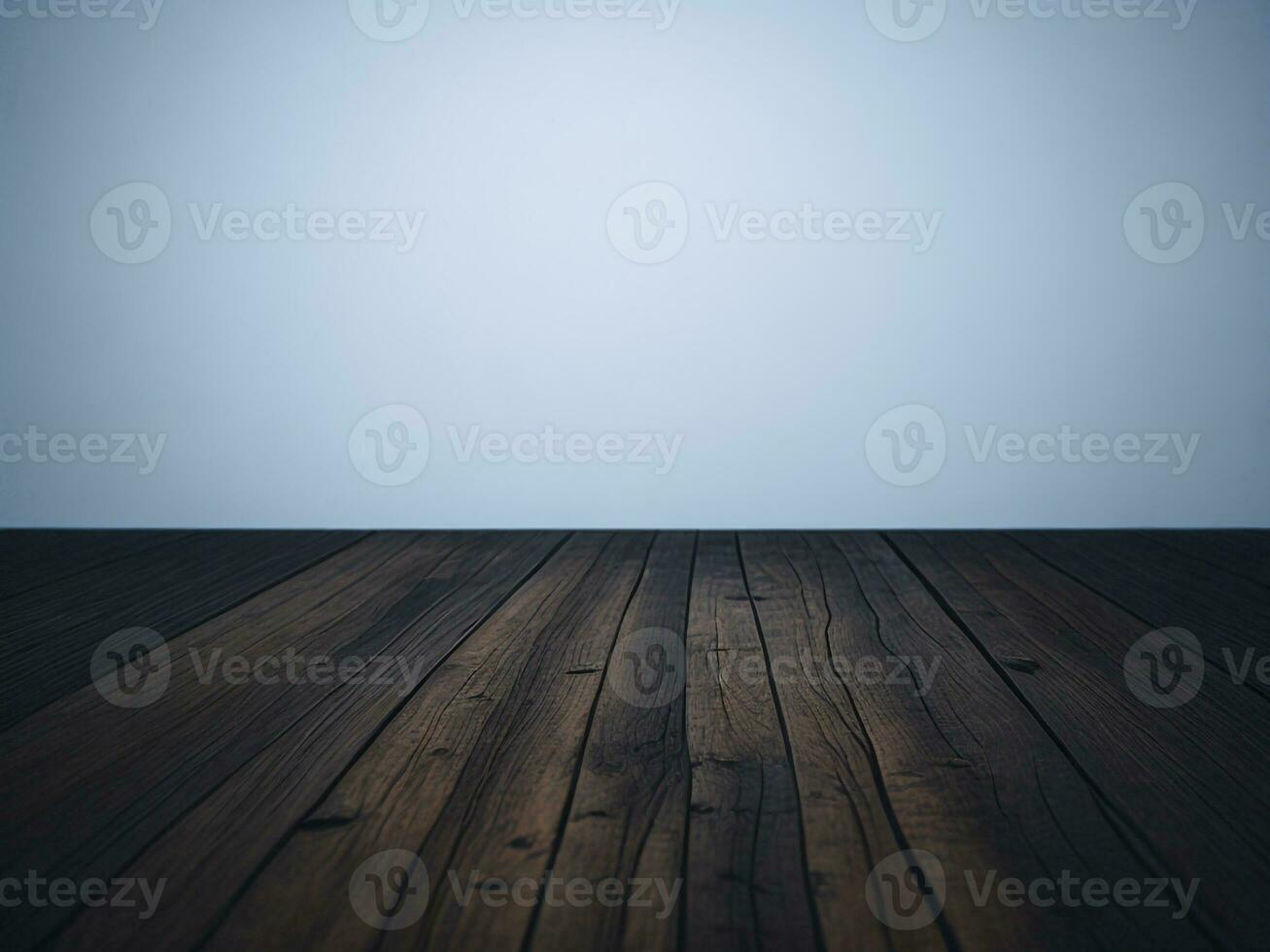 Wooden table and blur tropical white background, product display montage. High quality photo 8k FHD AI generated