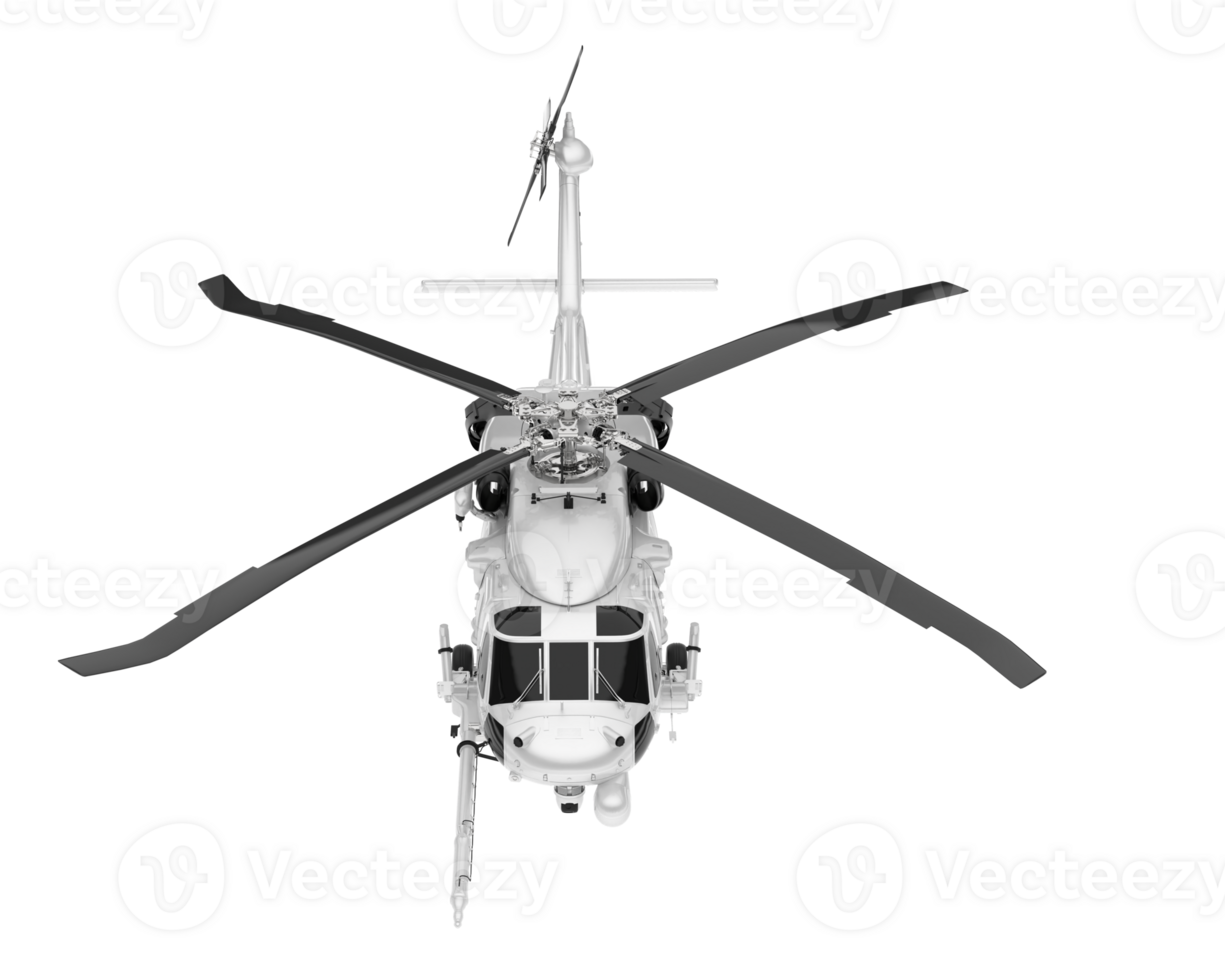 vit flygplan isolerat på transparent bakgrund. 3d tolkning - illustration png