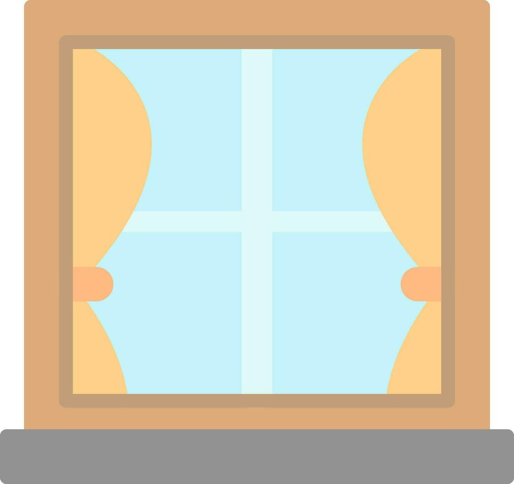 diseño de icono de vector de ventana