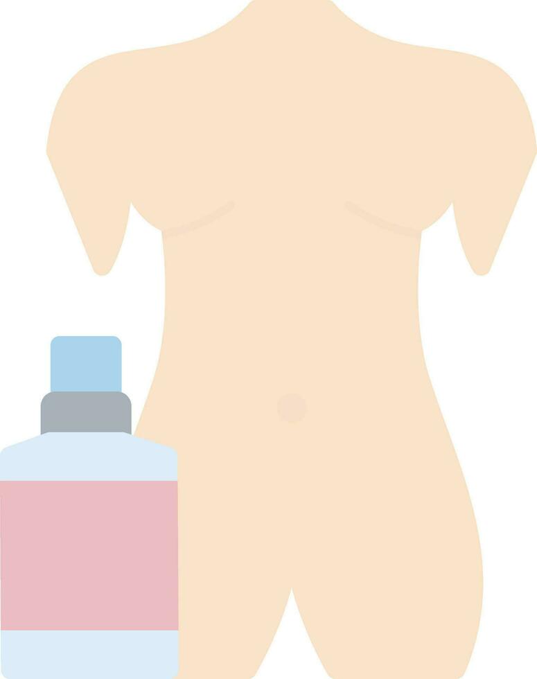 Body Mist Vector Icon Design