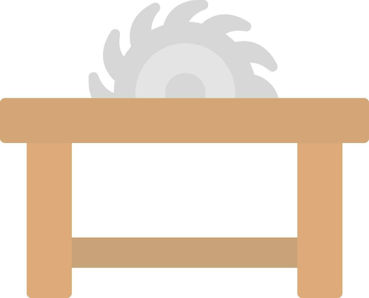 Sawmill Vector Icon Design