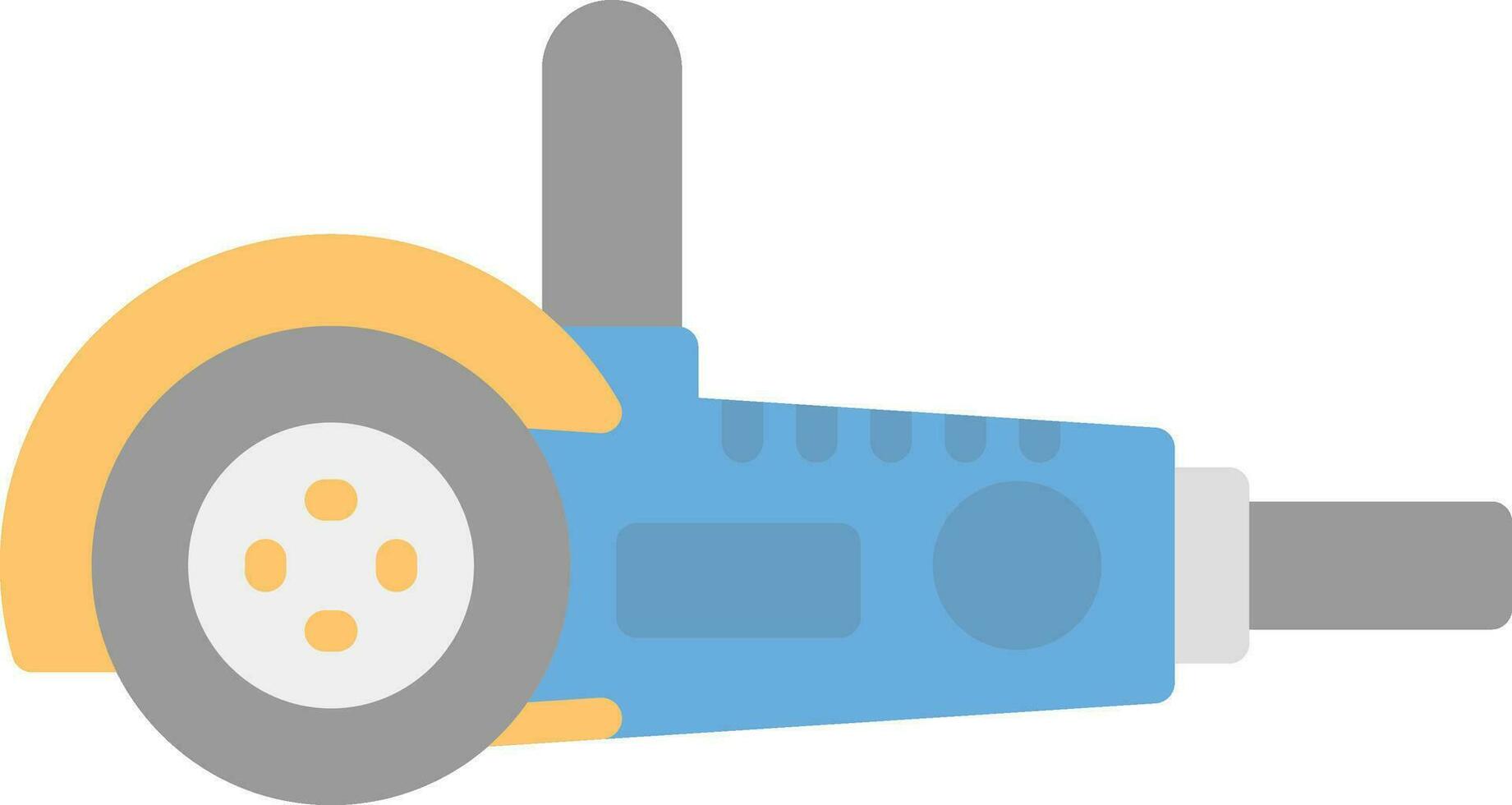 Angle grinder Vector Icon Design