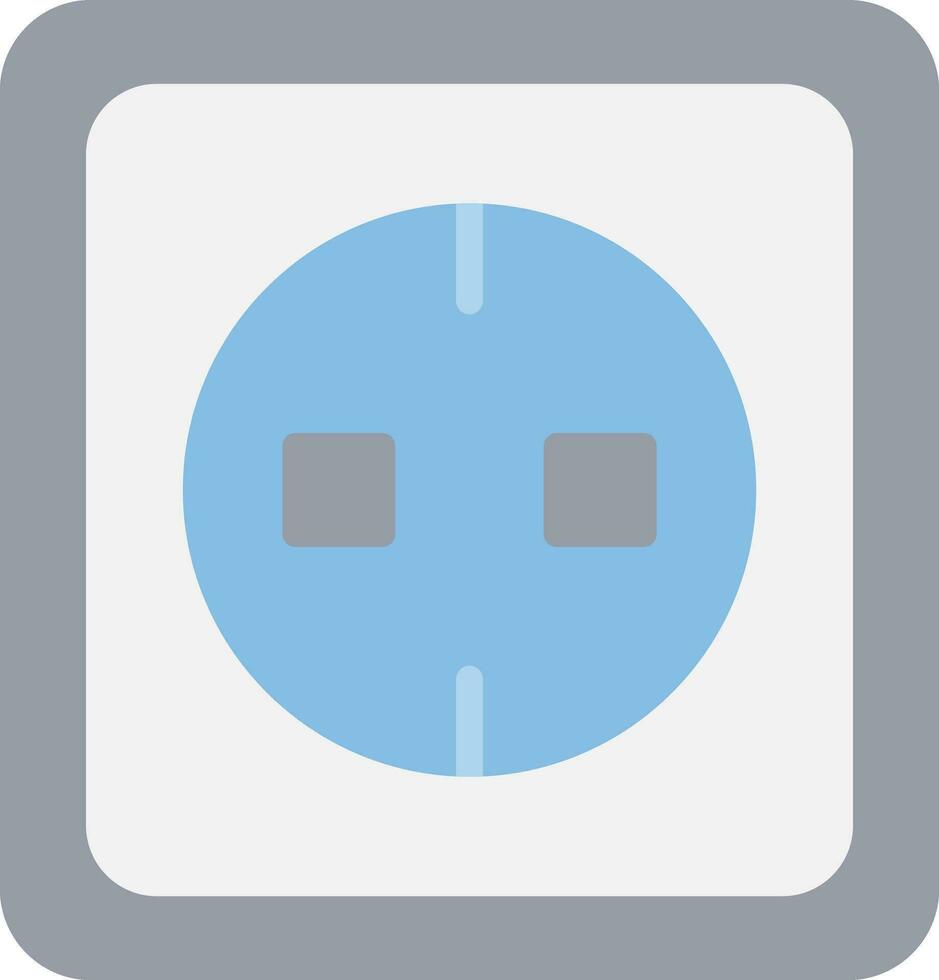 Electric socket Vector Icon Design