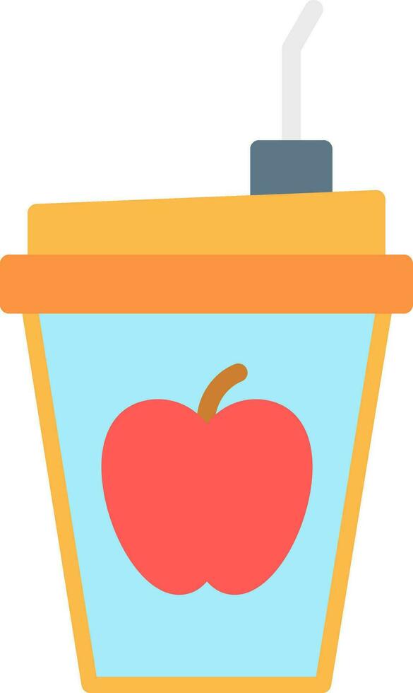 Fruit Smoothie Vector Icon Design