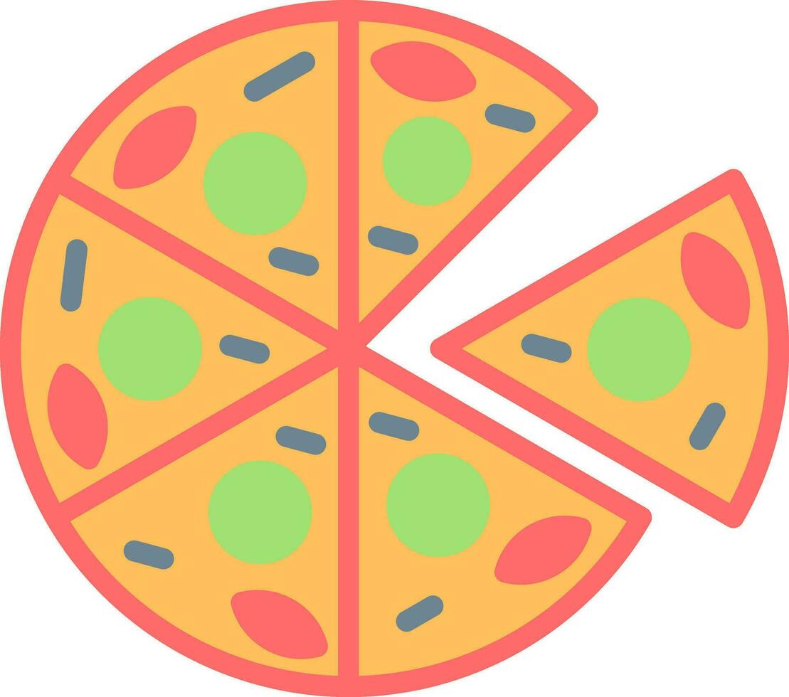 Espinacas Quiche vector icono diseño