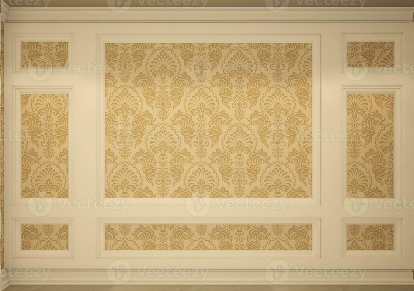 Textured Elegance Exploring Background Interior Designs with Abstract Patterns 3D rendering photo