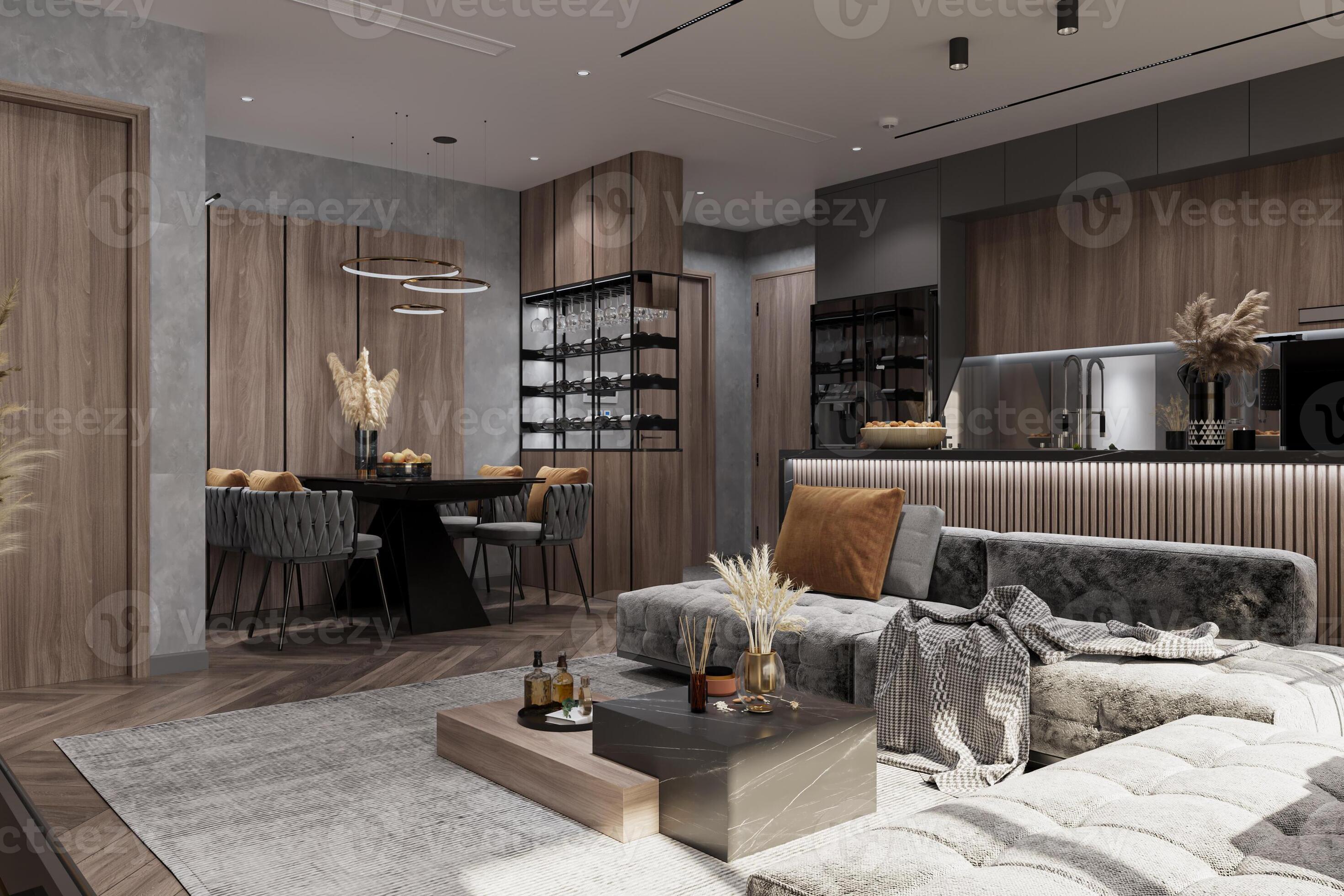 Model living modern online