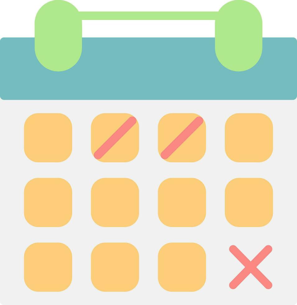 Calendar Vector Icon Design