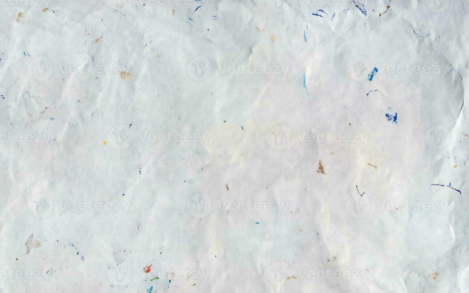 Crumpled white paper photo