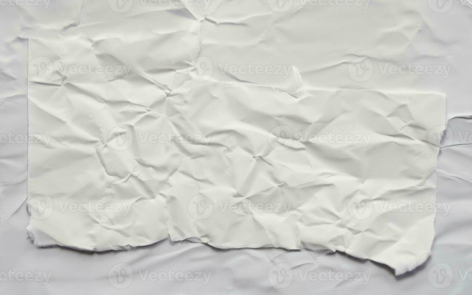 photo white crumpled paper texture background design space white tone