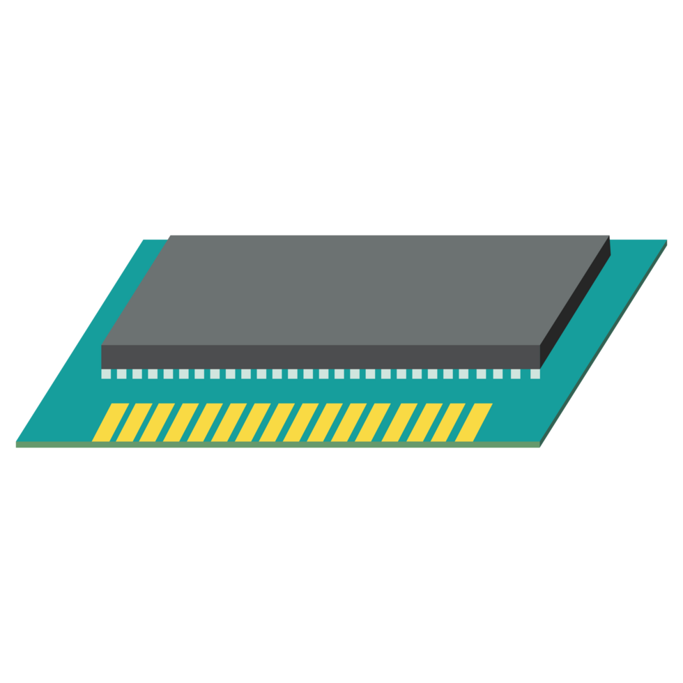 CPU computer moederbord stopcontact soorten. stroomkring bord png