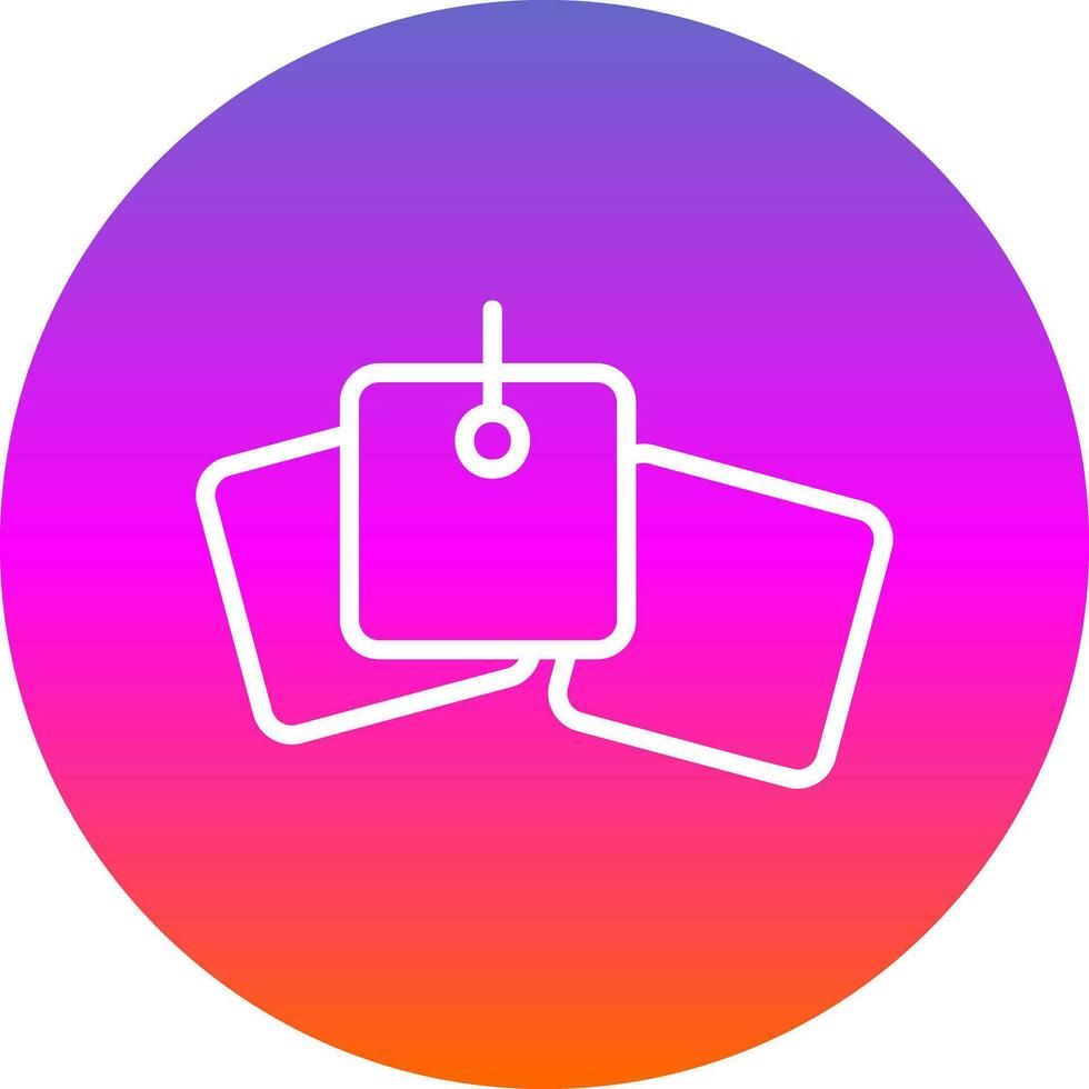 Sticky Notes Vector Icon Design