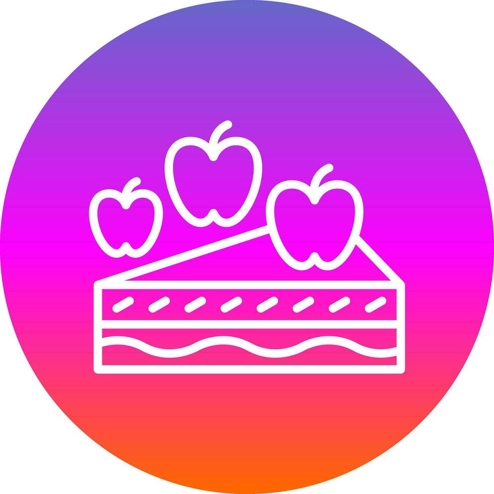 Apple Crisp Vector Icon Design