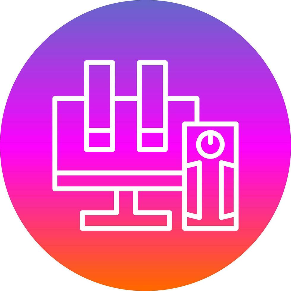 Desktop Vector Icon Design