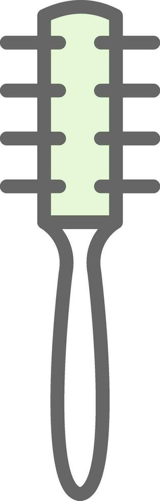 Dry Brush Vector Icon Design
