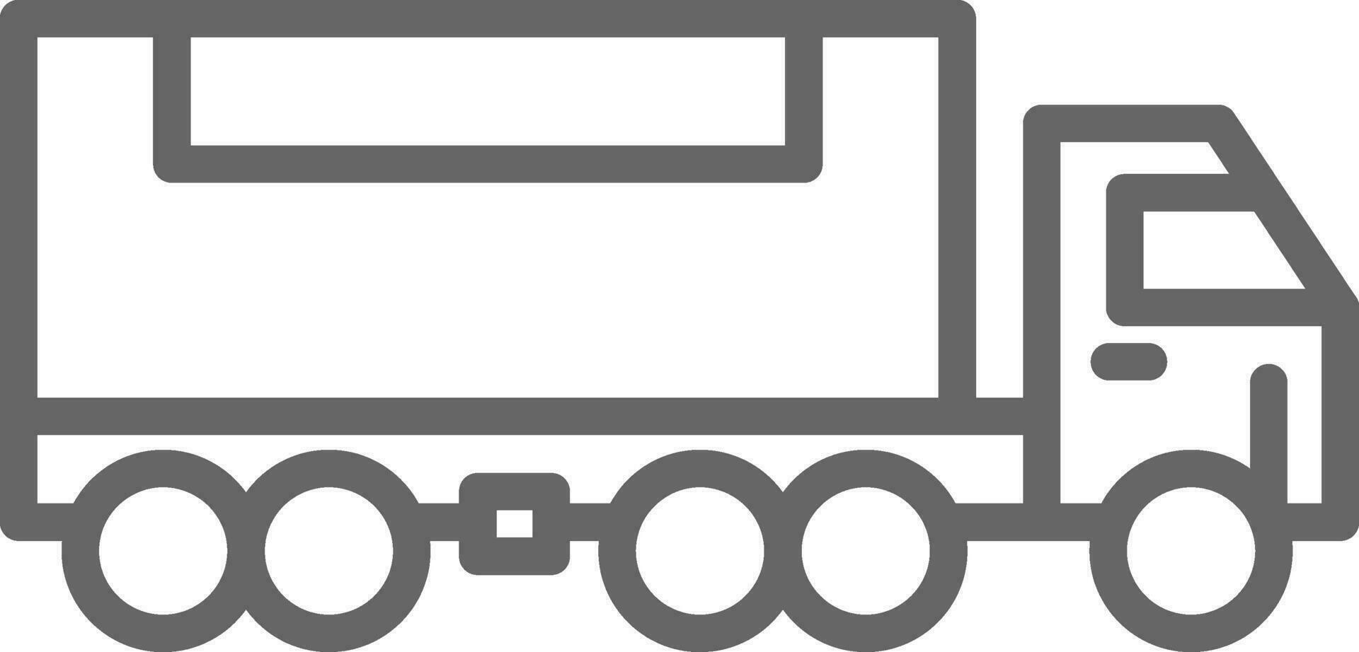 Truck Vector Icon Design