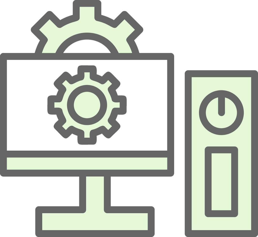 Desktop Vector Icon Design