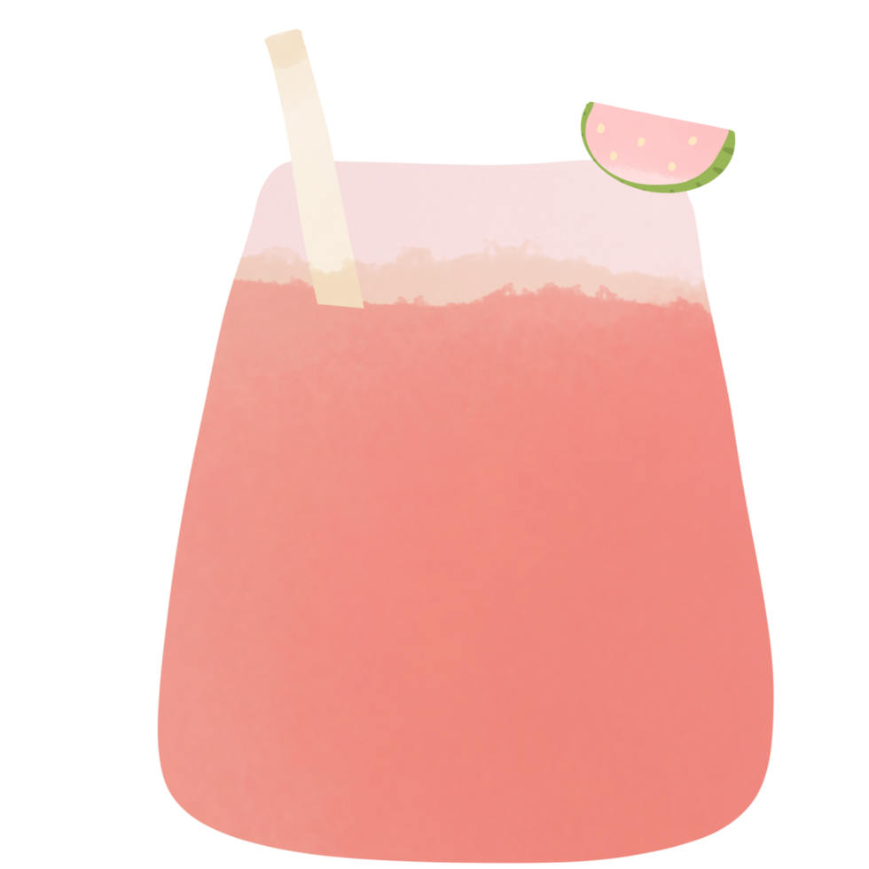 Watermelon fresh smoothie png