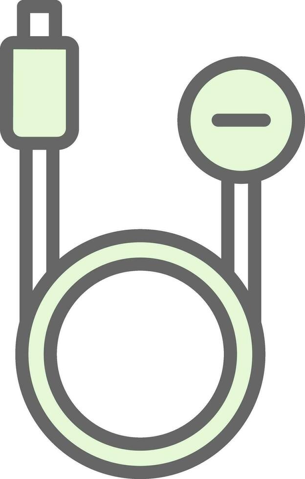 eliminar cable vector icono diseño