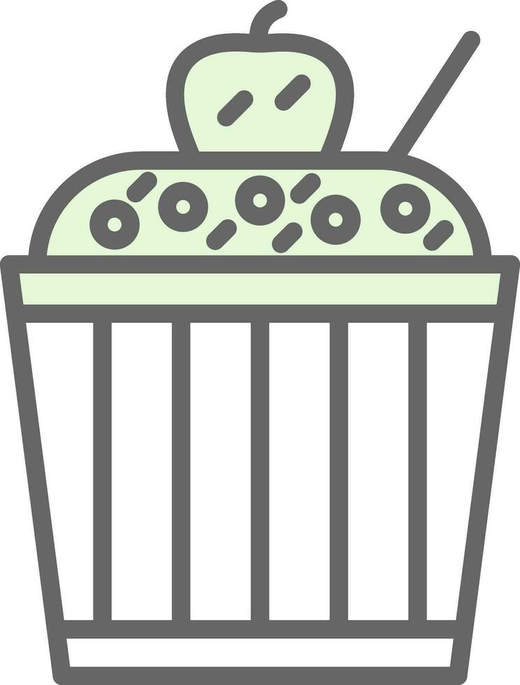 chocolate soufflé vector icono diseño