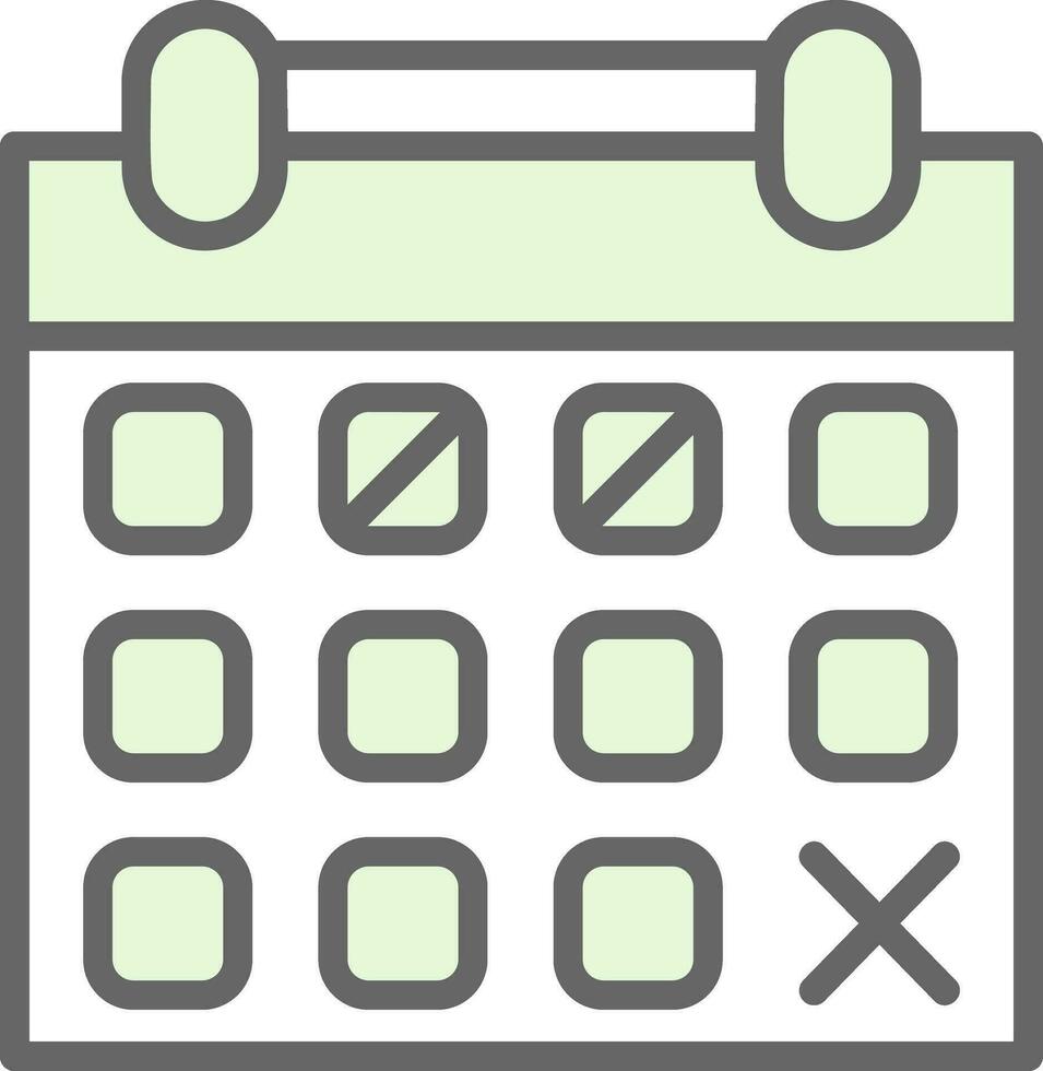 Calendar Vector Icon Design