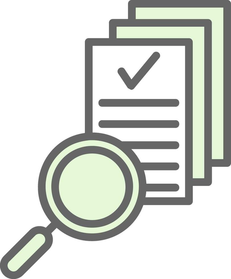 Magnifying Glass Vector Icon Design
