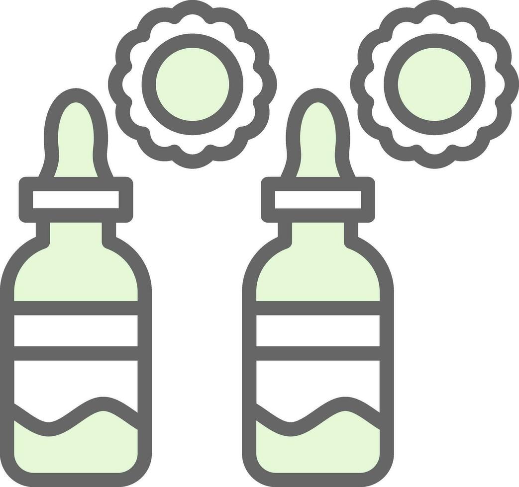 Essential Oils Vector Icon Design