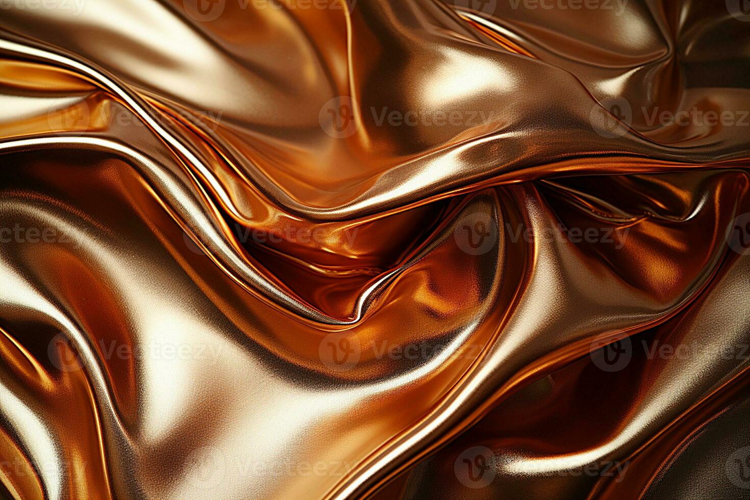 AI Generative close up of a beautiful copper fabric 30819143 Stock