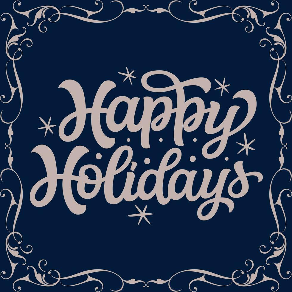 Happy holiday illustration vector