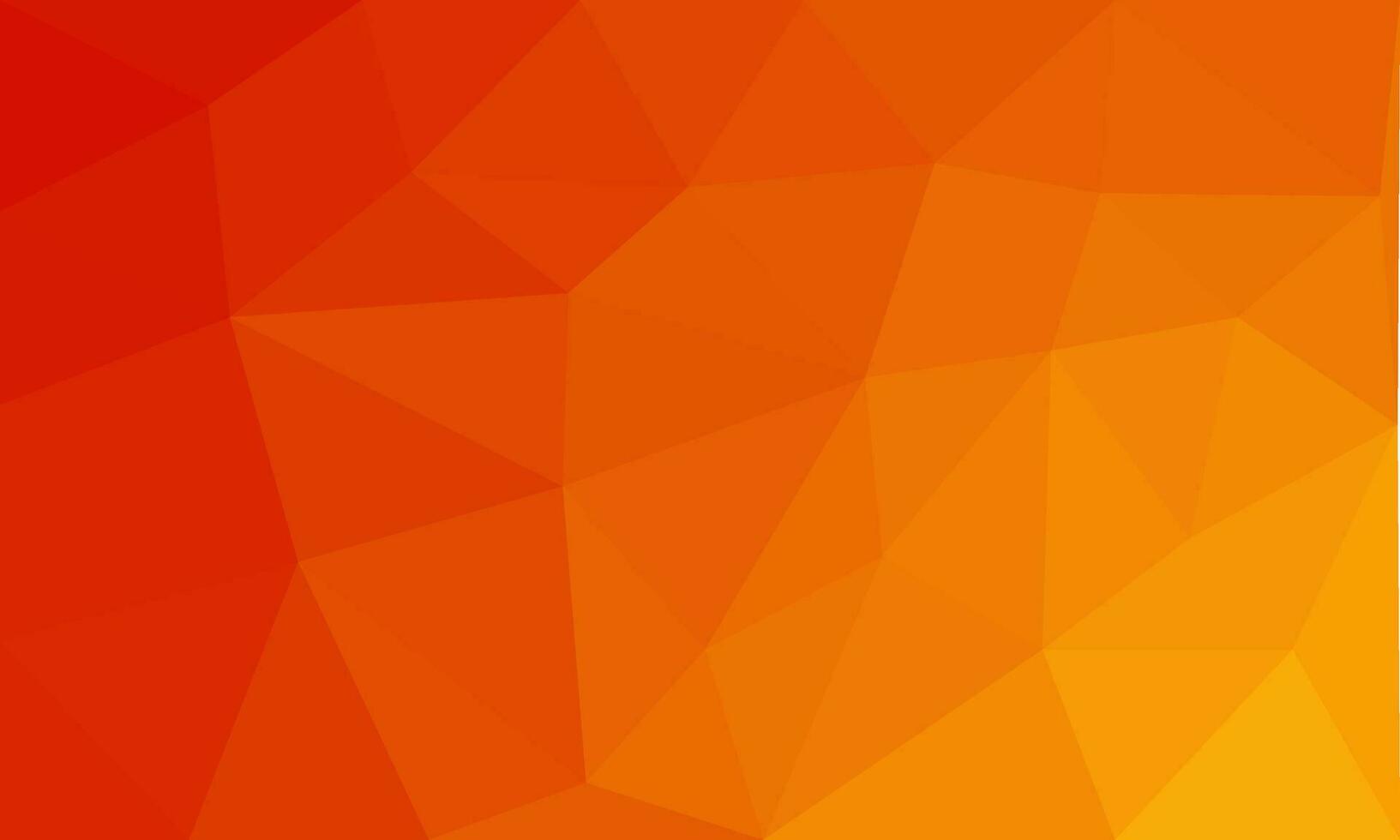 Yellow, orange abstract geometric rumpled triangular low polygon style design. Modern vector illustration background template.