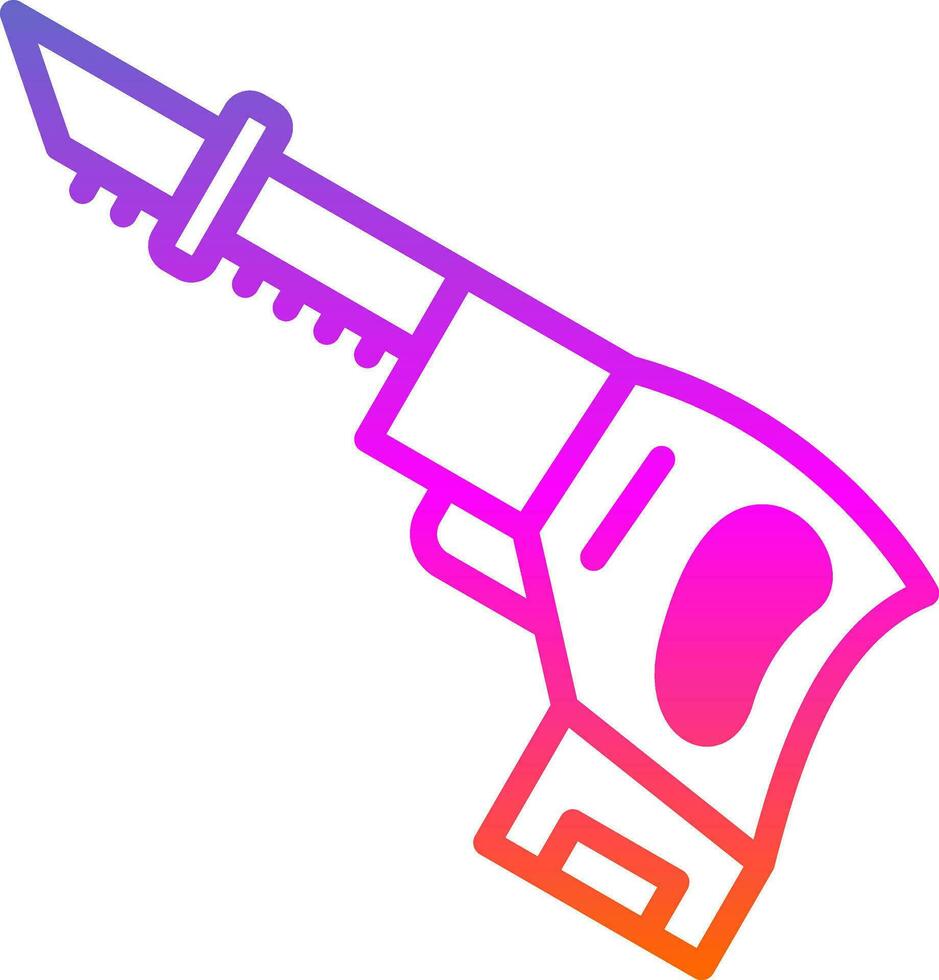 Sabre saw Vector Icon Design