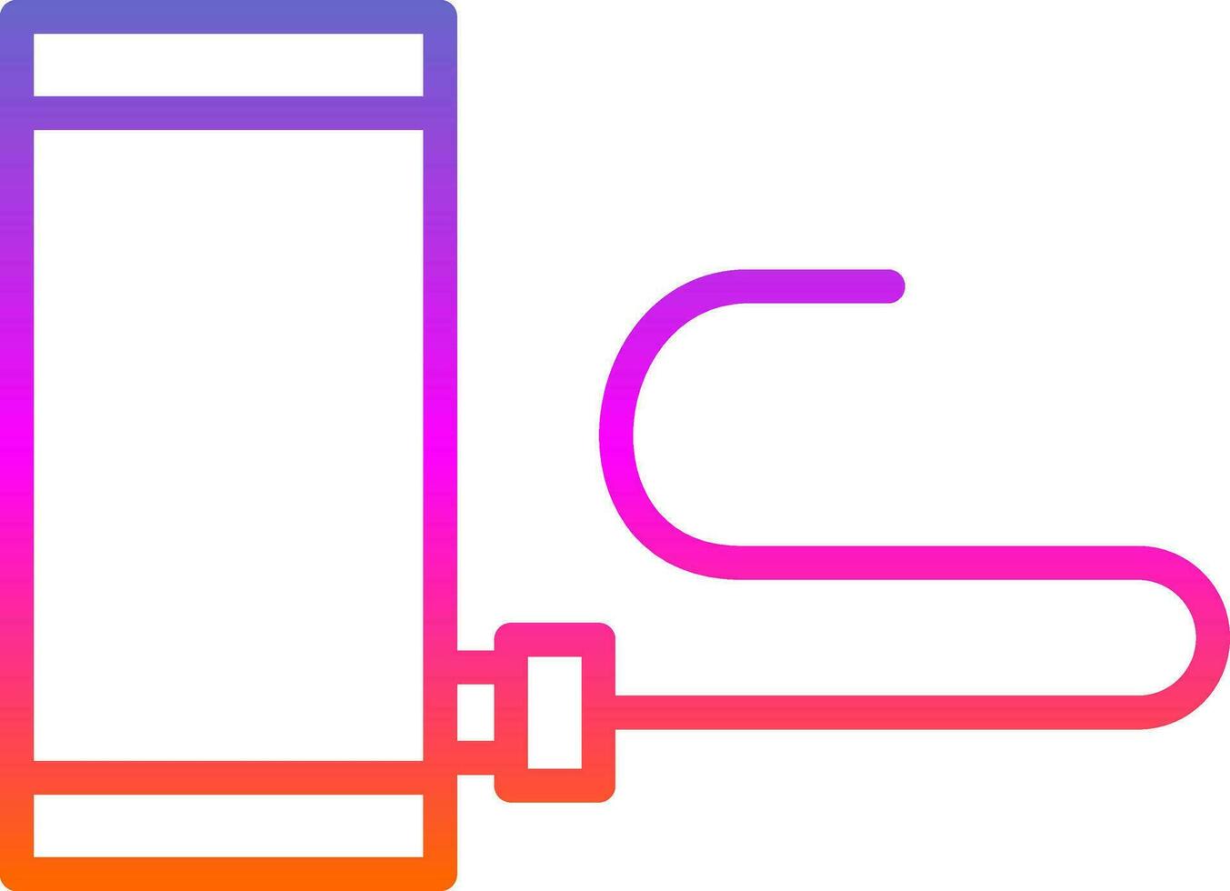 Mobile charing Vector Icon Design