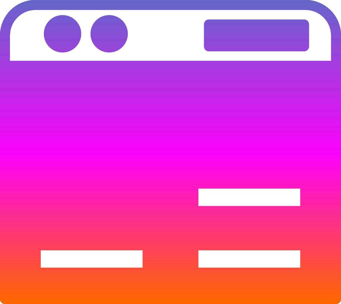 Website Vector Icon Design