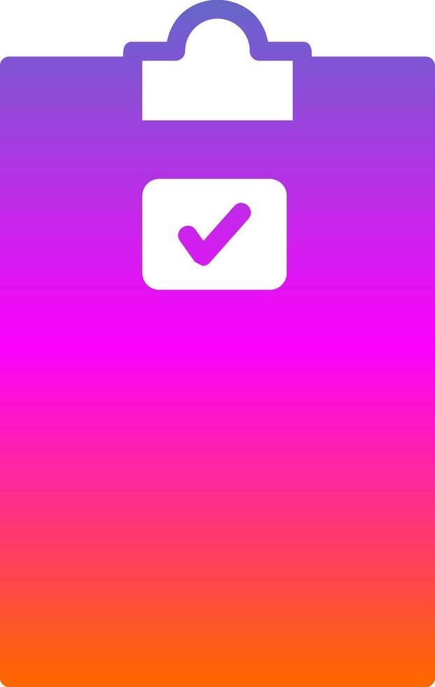 Checklist Vector Icon Design