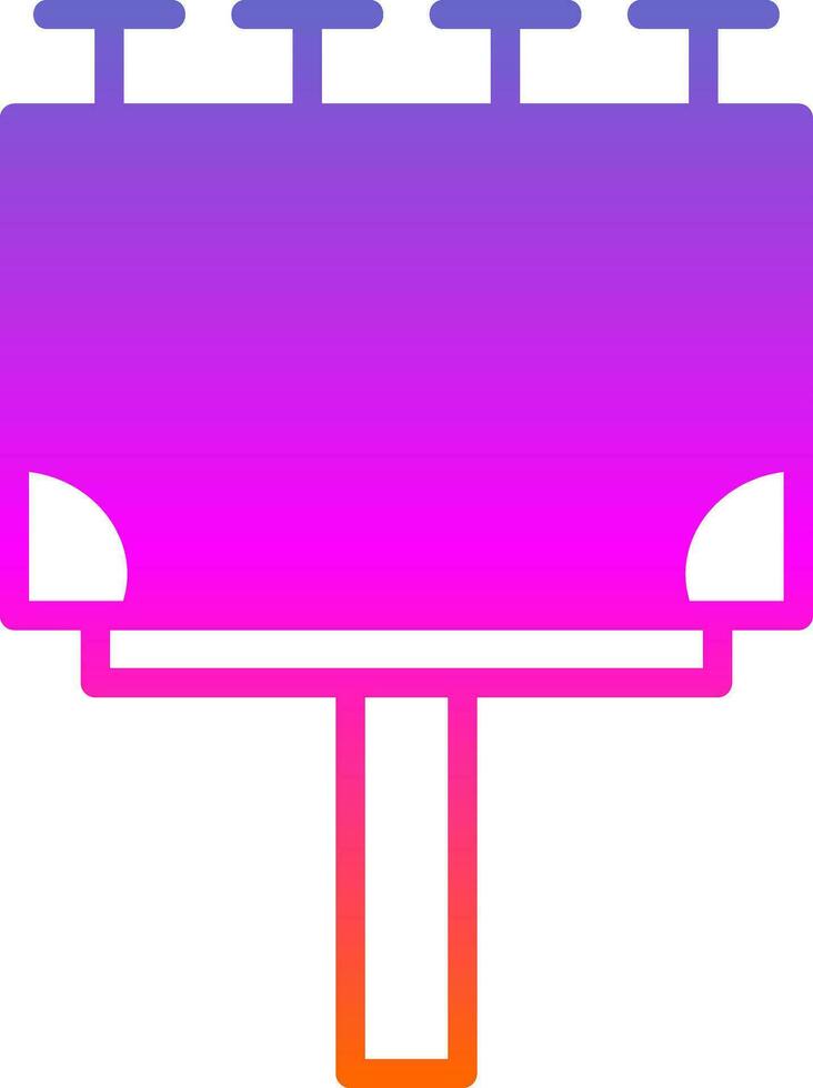 Billboard Vector Icon Design