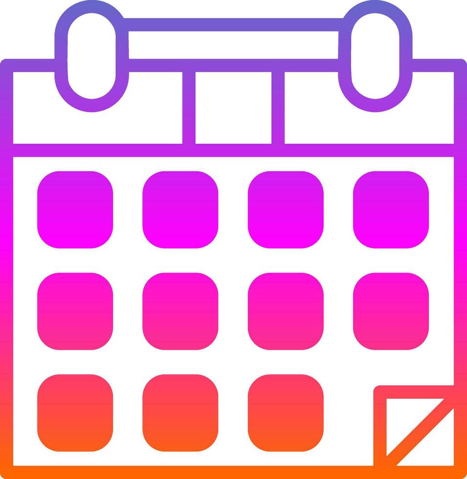 Calendar Vector Icon Design
