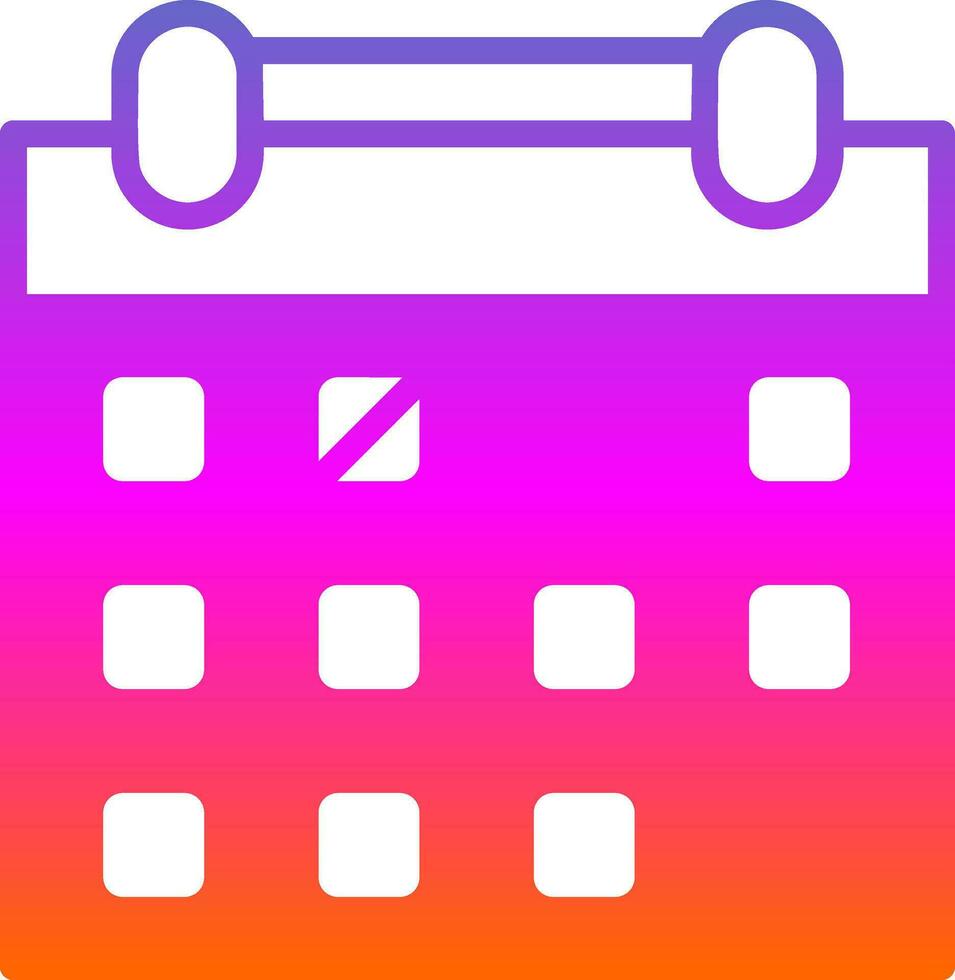 Calendar Vector Icon Design