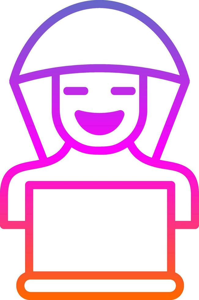 Hacker Vector Icon Design