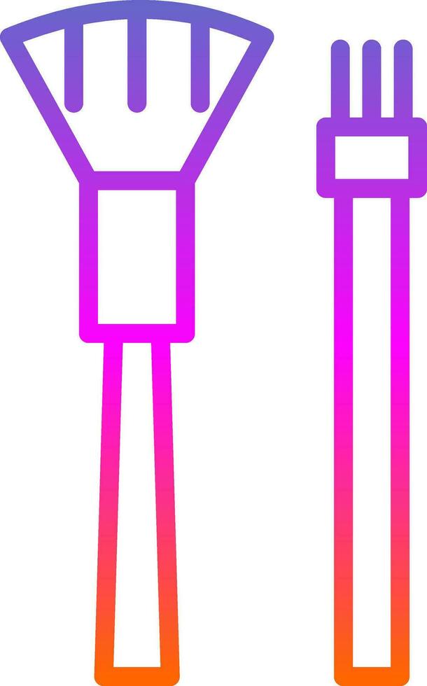 Makeup Brushes Vector Icon Design